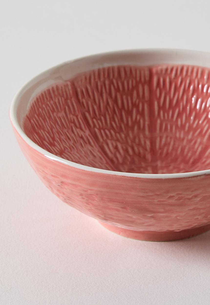Excellent Houseware - Red  Citrus Bowl - 15cm