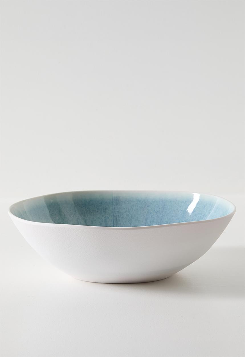 Excellent Houseware - Blue Glaze Melamine Bowl 30cm
