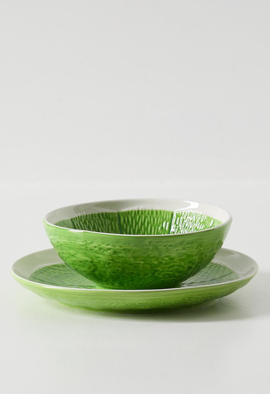Excellent Houseware - Green Citrus Bowl - 15cm