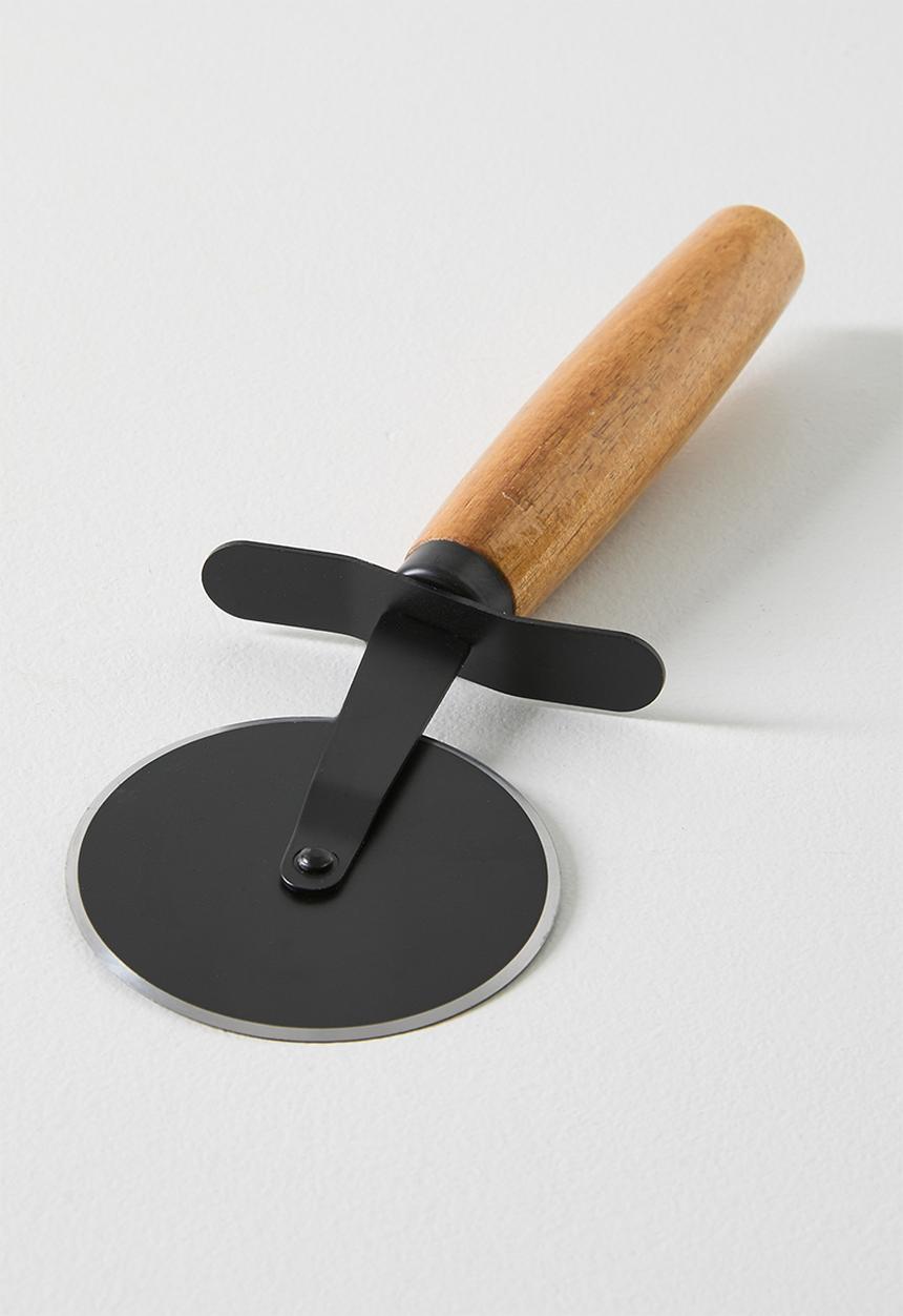 Excellent Houseware - Soho pizza cutting board - Natural