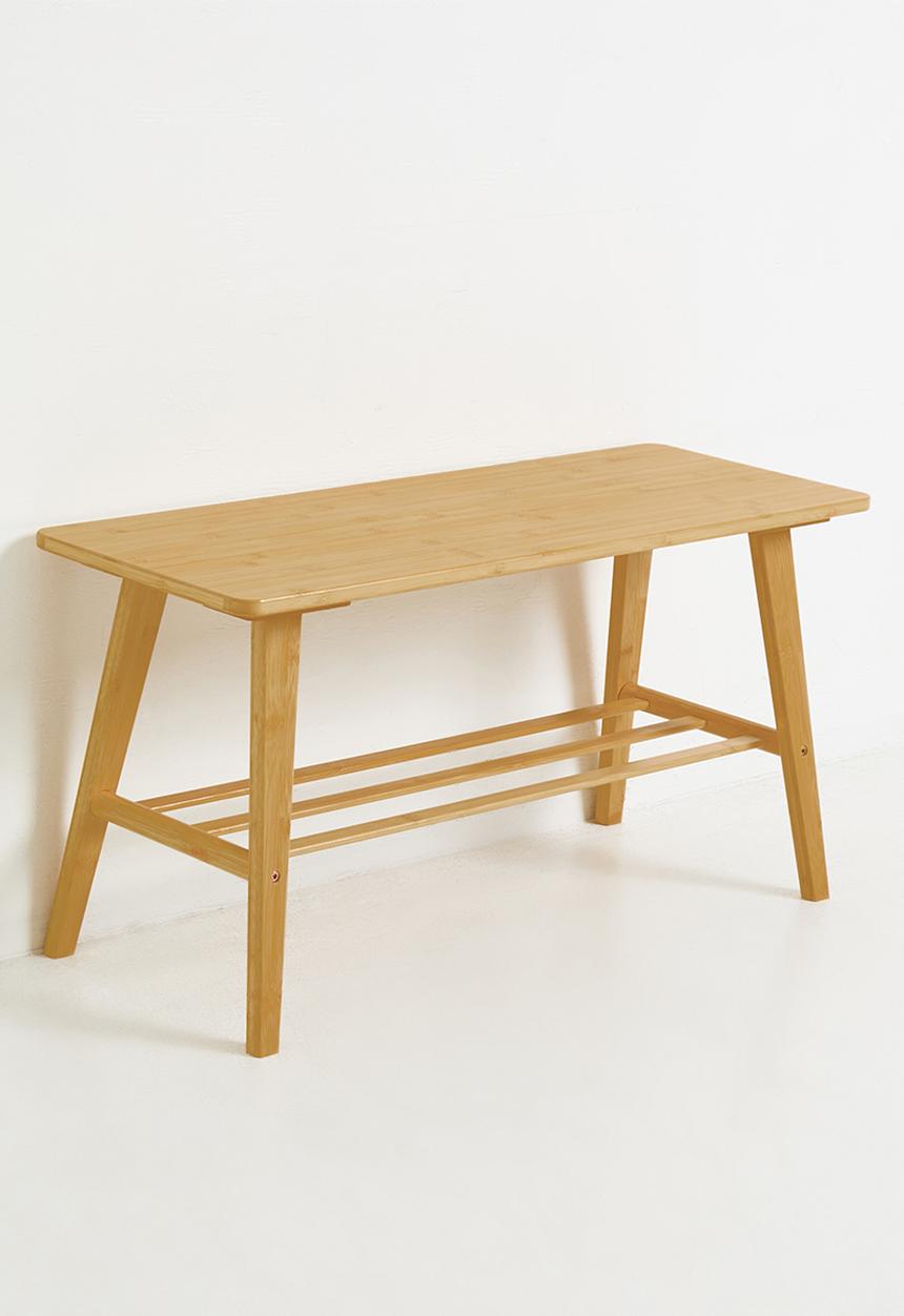 H&S - Bamboo Shoe Rack - Natural