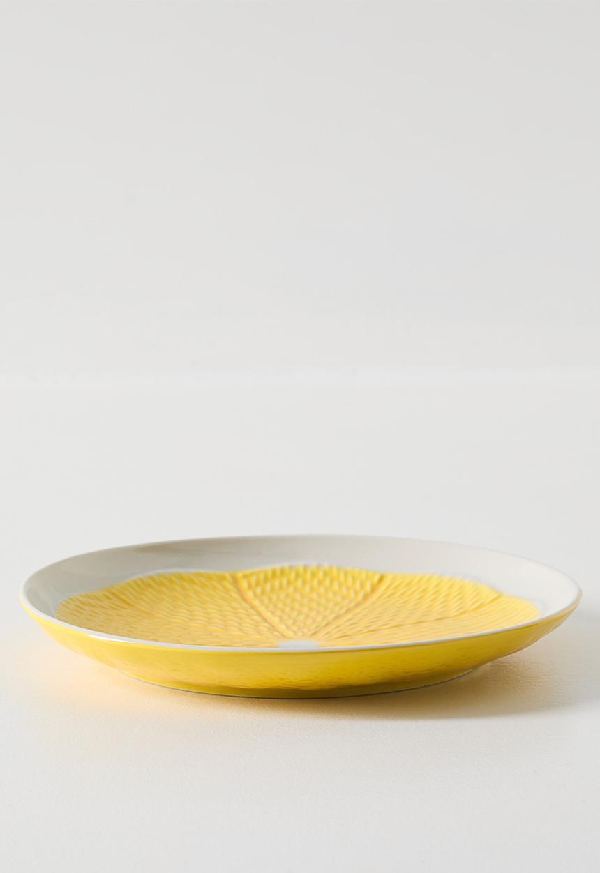 Excellent Houseware - Yellow Citrus Plate - 18cm