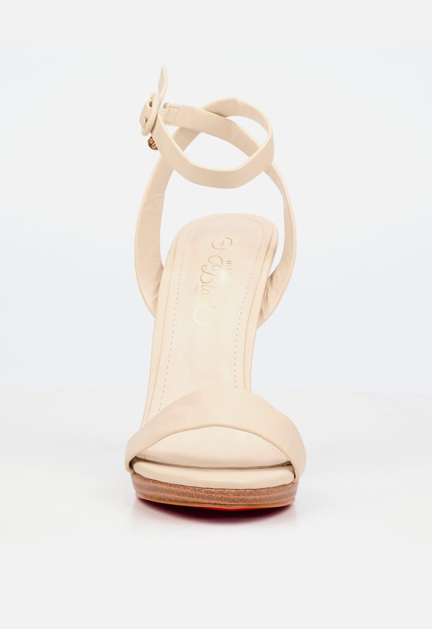 Miss Black - Mia 1 classic platform heel - neutral
