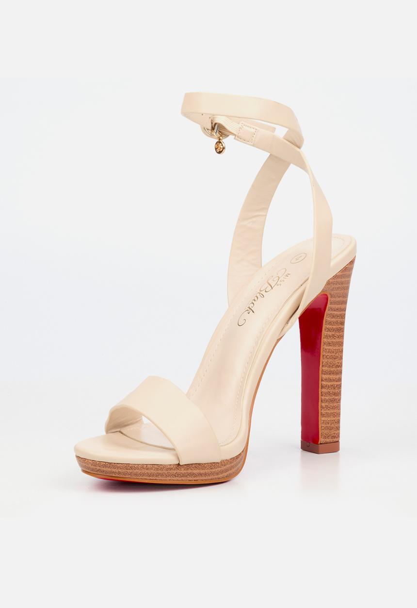 Miss Black - Mia 1 classic platform heel - neutral