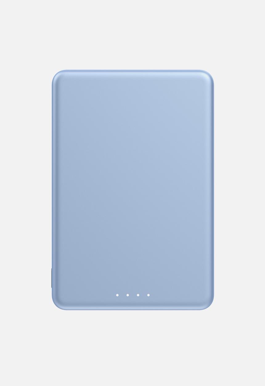 Xiaomi - Xiaomi Super Slim Magnetic Power Bank 5000 - Blue