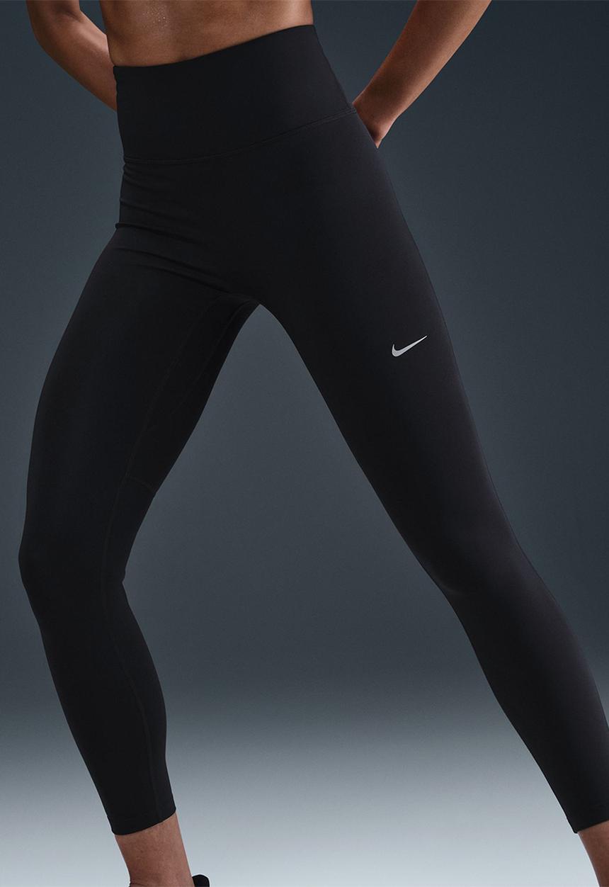 Nike - Nike Tempo Women's High-Waisted 7/8 Running Leggings - Black/Reflective Silv