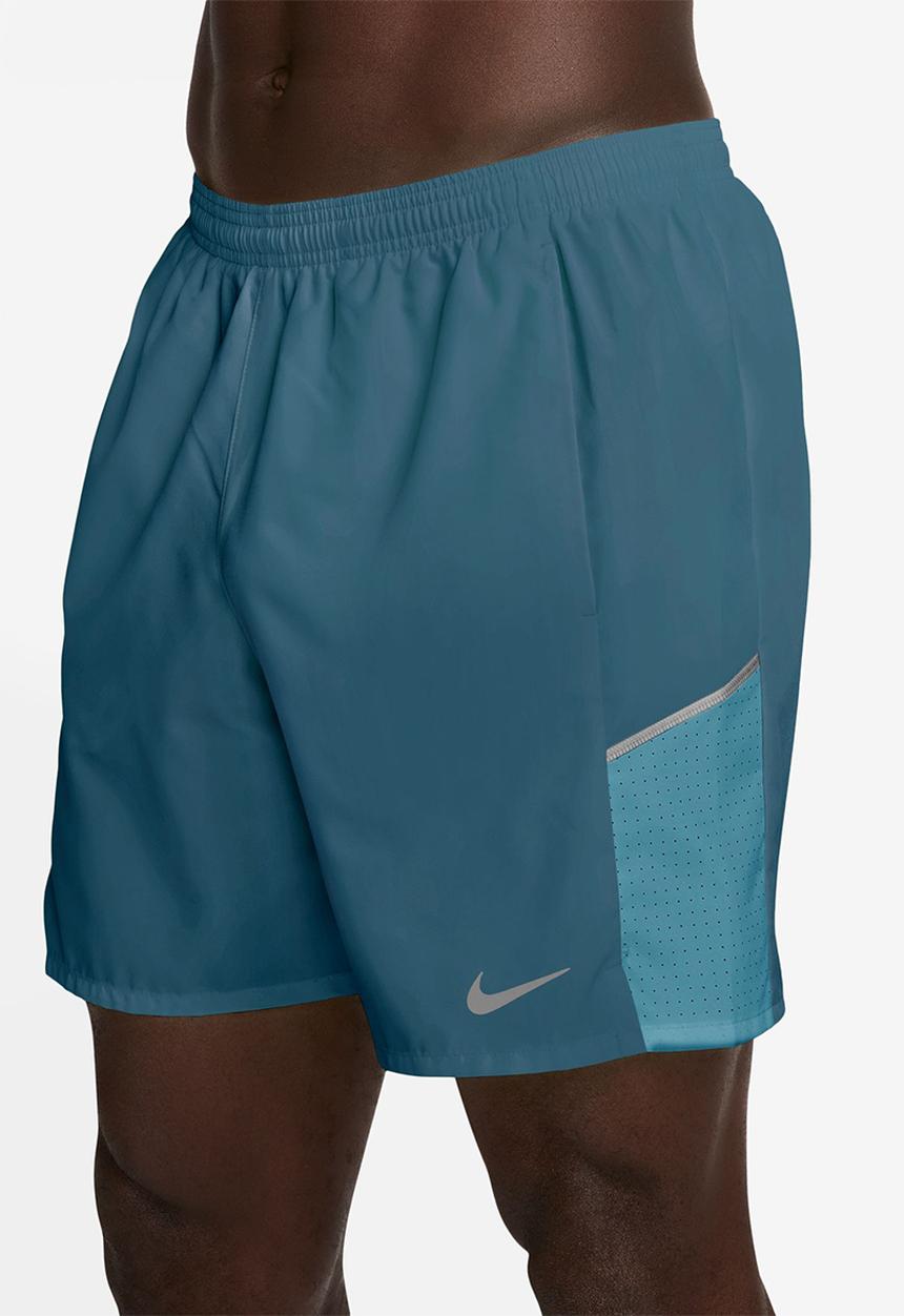 Nike -  Miler Dri-FIT 7Inch Unlined Running Shorts - Smokey Blue/Cerulean