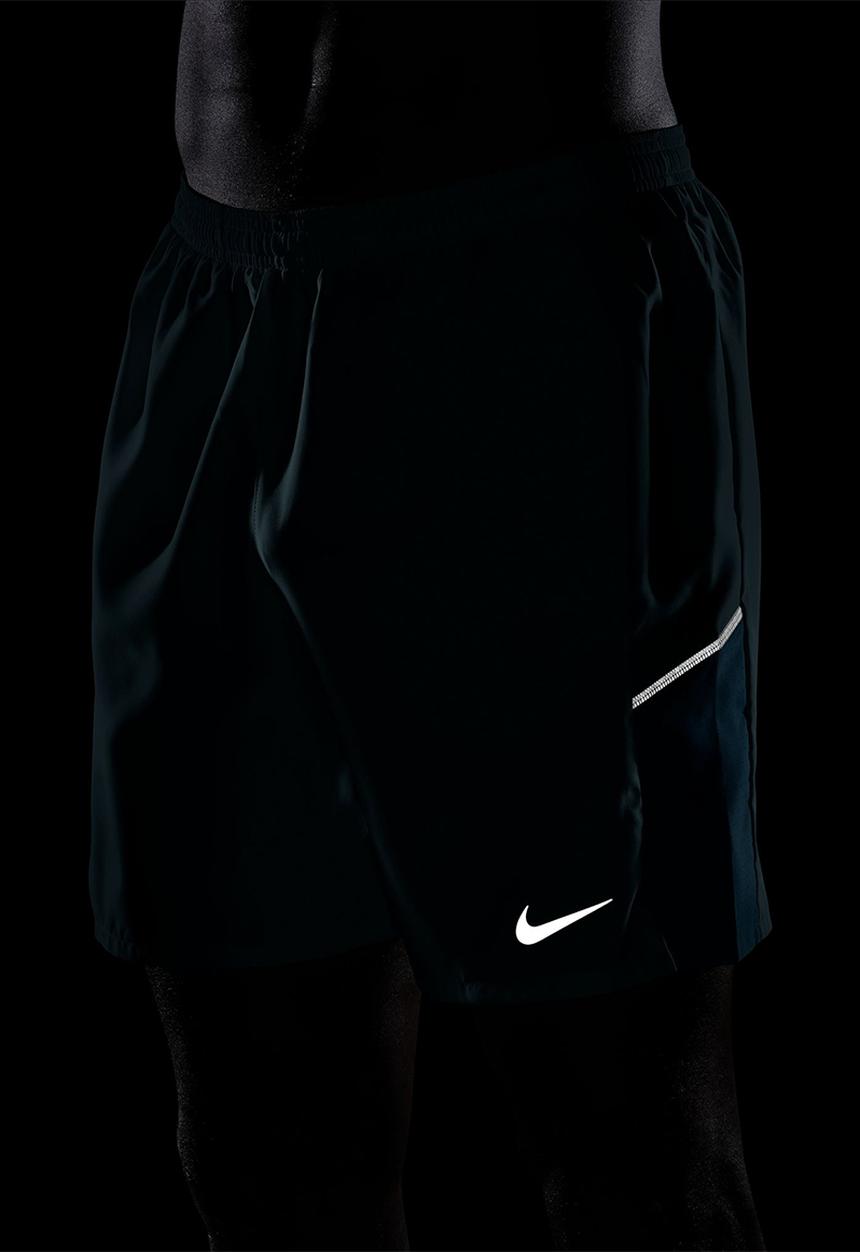 Nike -  Miler Dri-FIT 7Inch Unlined Running Shorts - Smokey Blue/Cerulean