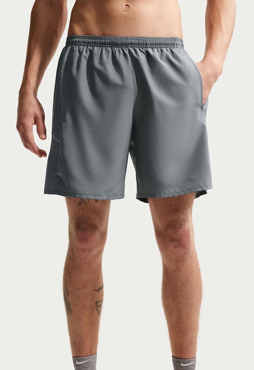 Nike - Miler Dri-FIT Brief-Lined 7" Running Shorts  - Smoke Grey