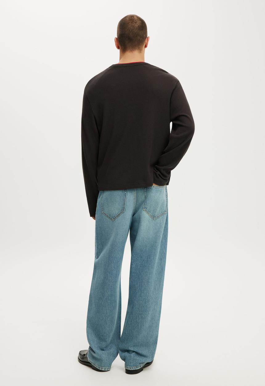 Cotton On - Baggy Jean - Billie Washed Blue