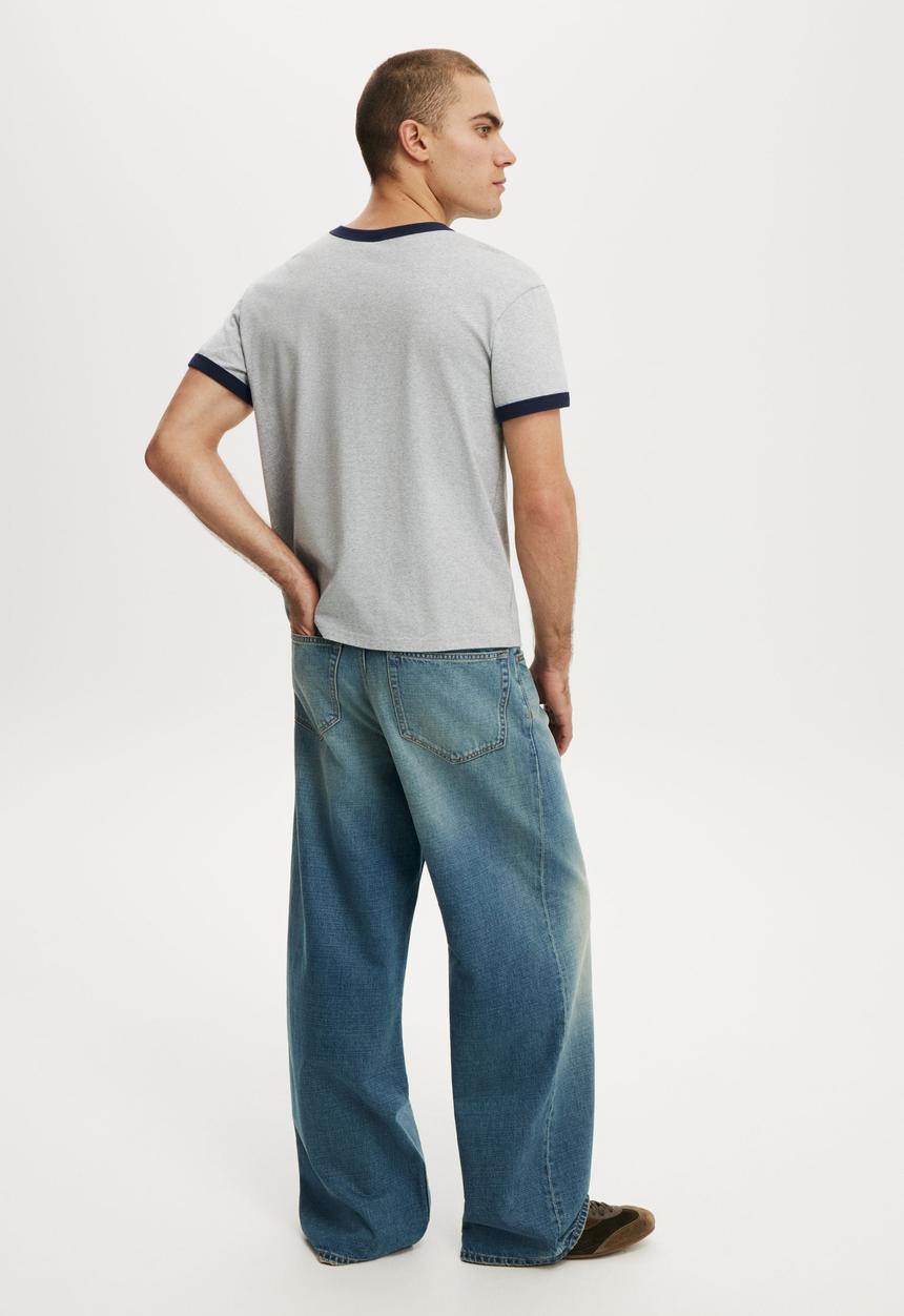 Cotton On - Super Baggy Jean - Intermission Blue