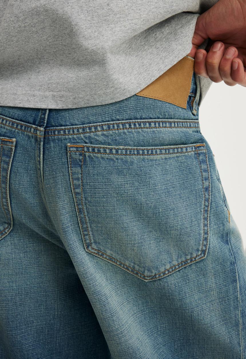 Cotton On - Super Baggy Jean - Intermission Blue
