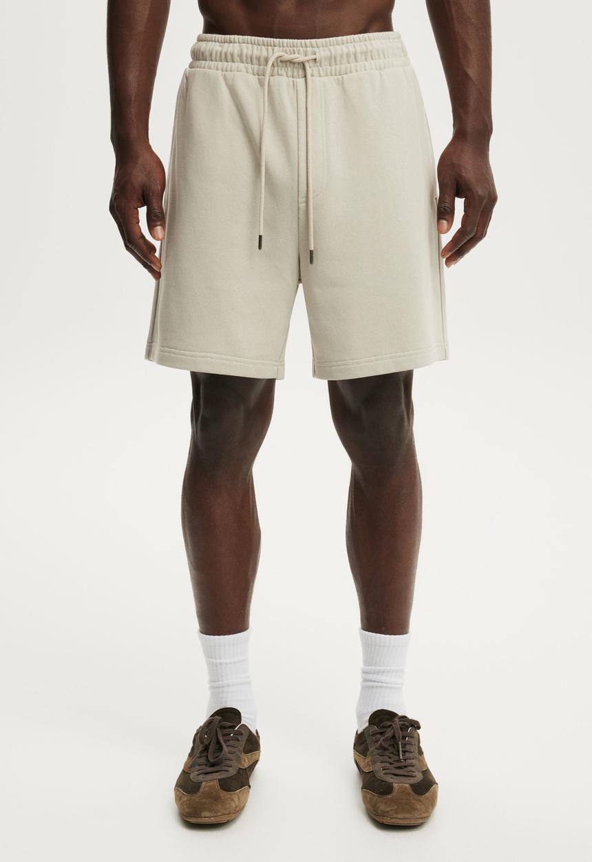 Cotton On - Everyday Fleece Short - Stone