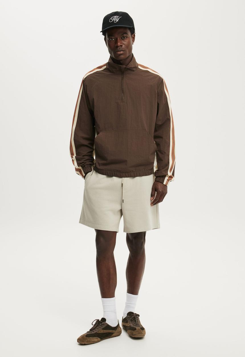 Cotton On - Everyday Fleece Short - Stone