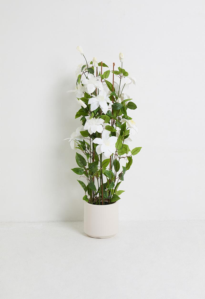 H&S - Artificial Floral Plant in Ceramic Pot