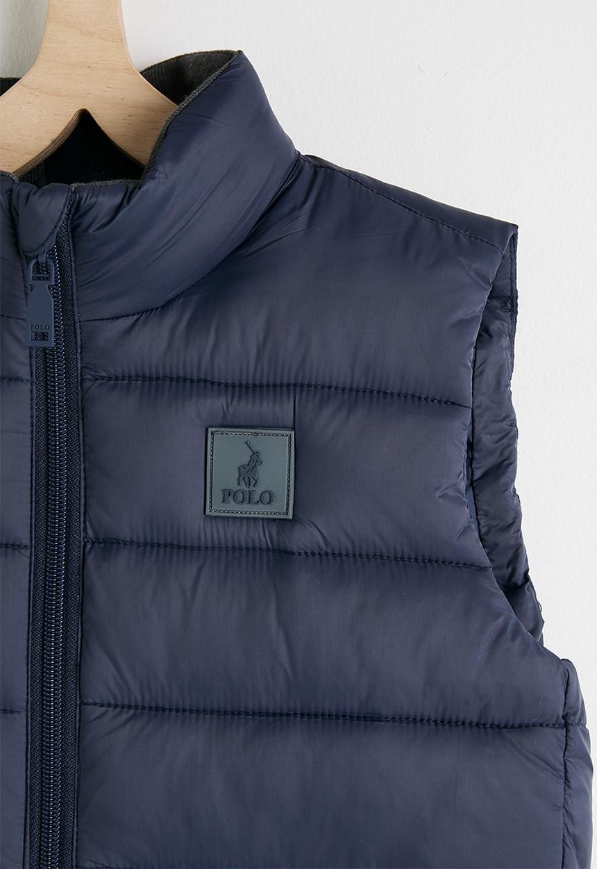 POLO - Boys lucas sl puffer jacket - carbon