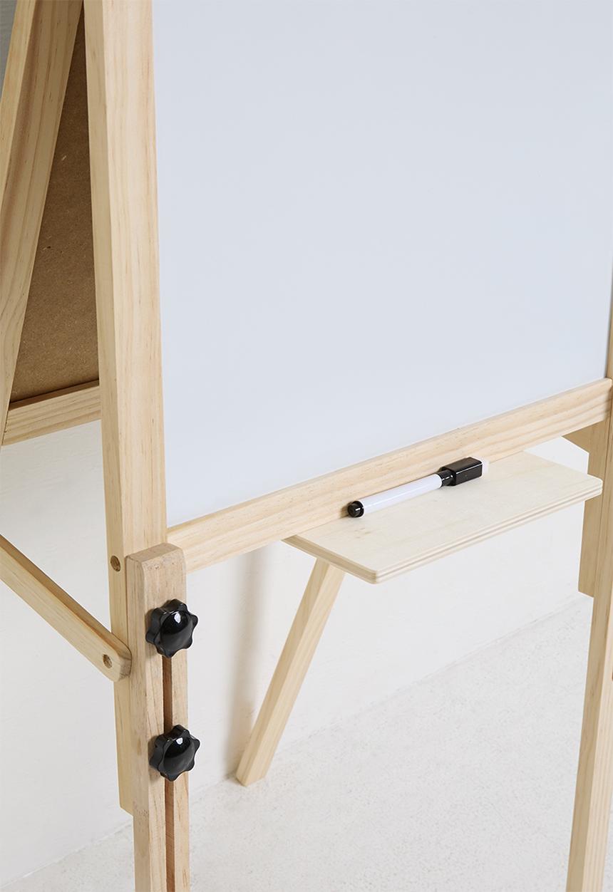 H&S - Double Side Blackboard - Natural
