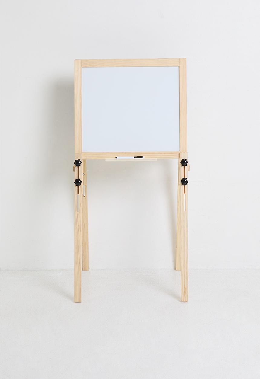 H&S - Double Side Blackboard - Natural