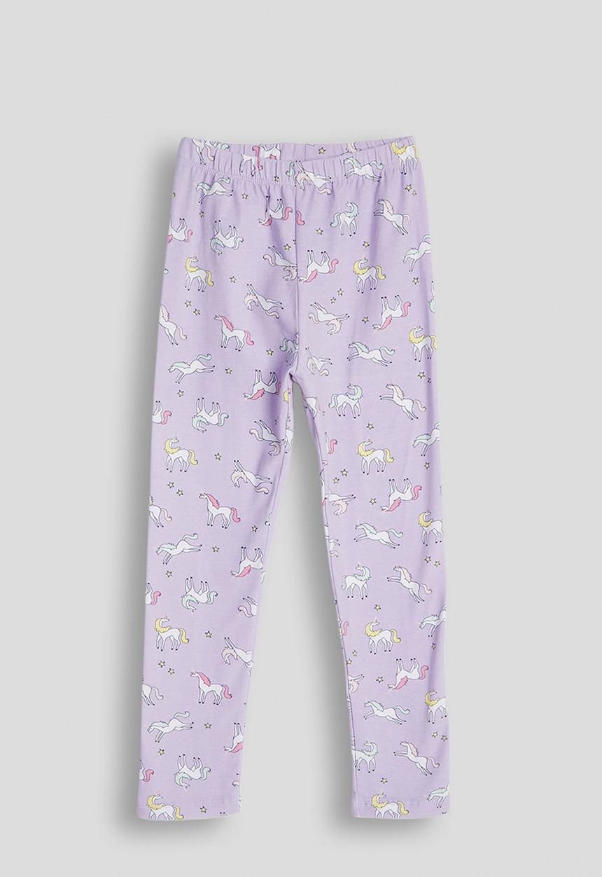 Pop Candy - Unicorn aop leggings - light purple
