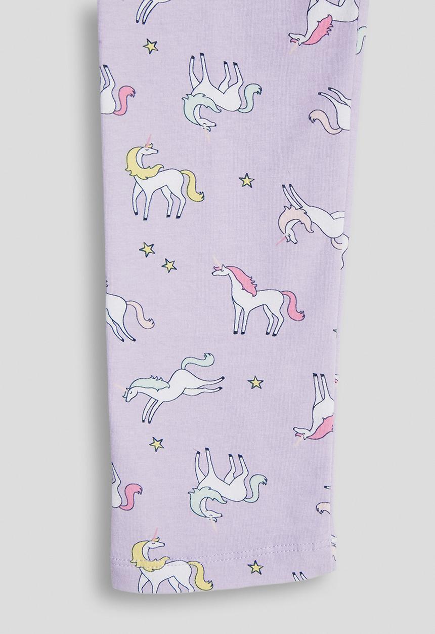 Pop Candy - Unicorn aop leggings - light purple