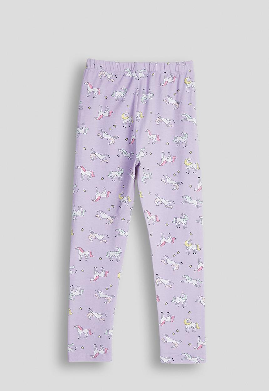 Pop Candy - Unicorn aop leggings - light purple