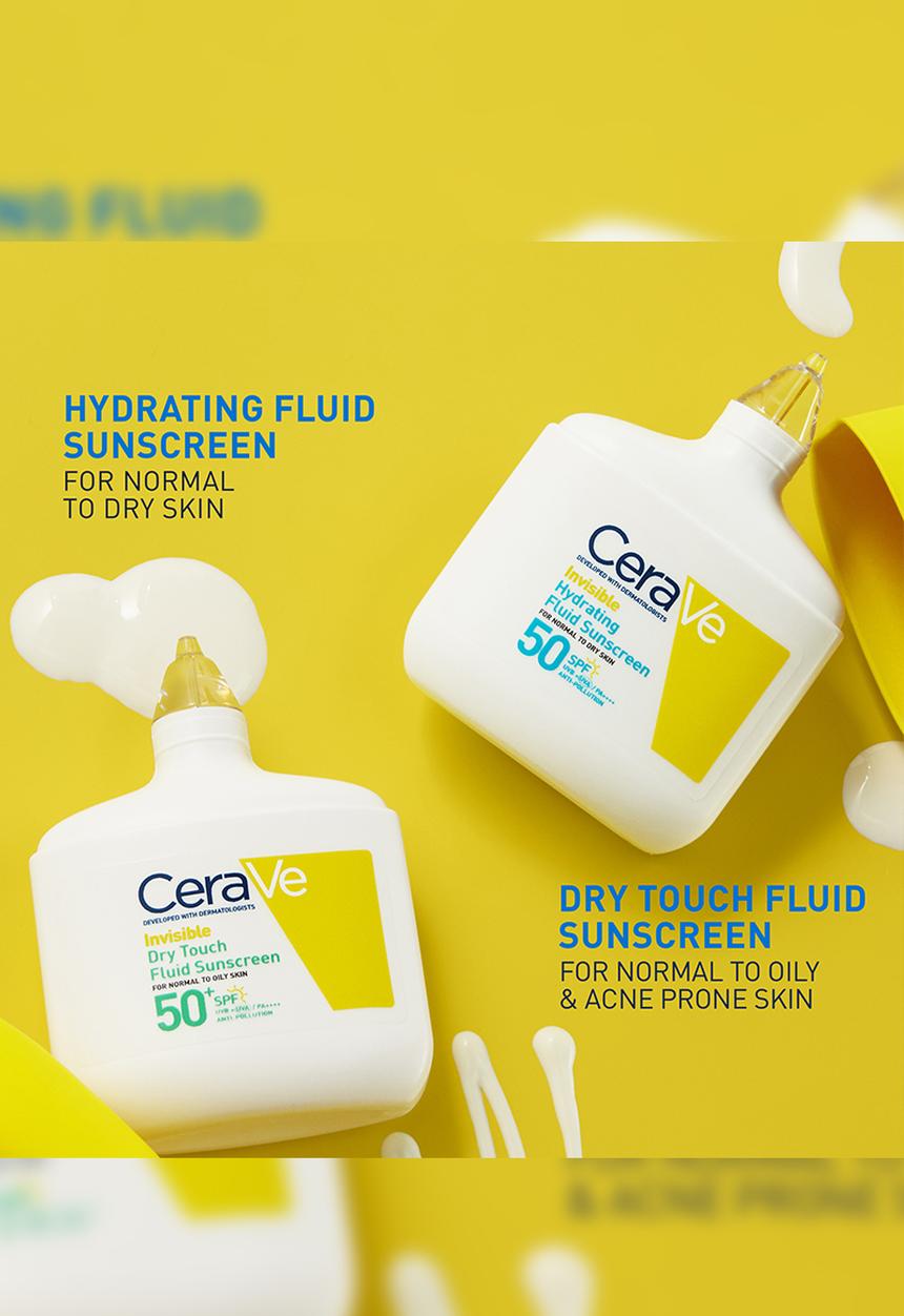 CeraVe® - Invisible Hydrating Fluid Sunscreen SPF 50 - 50ml