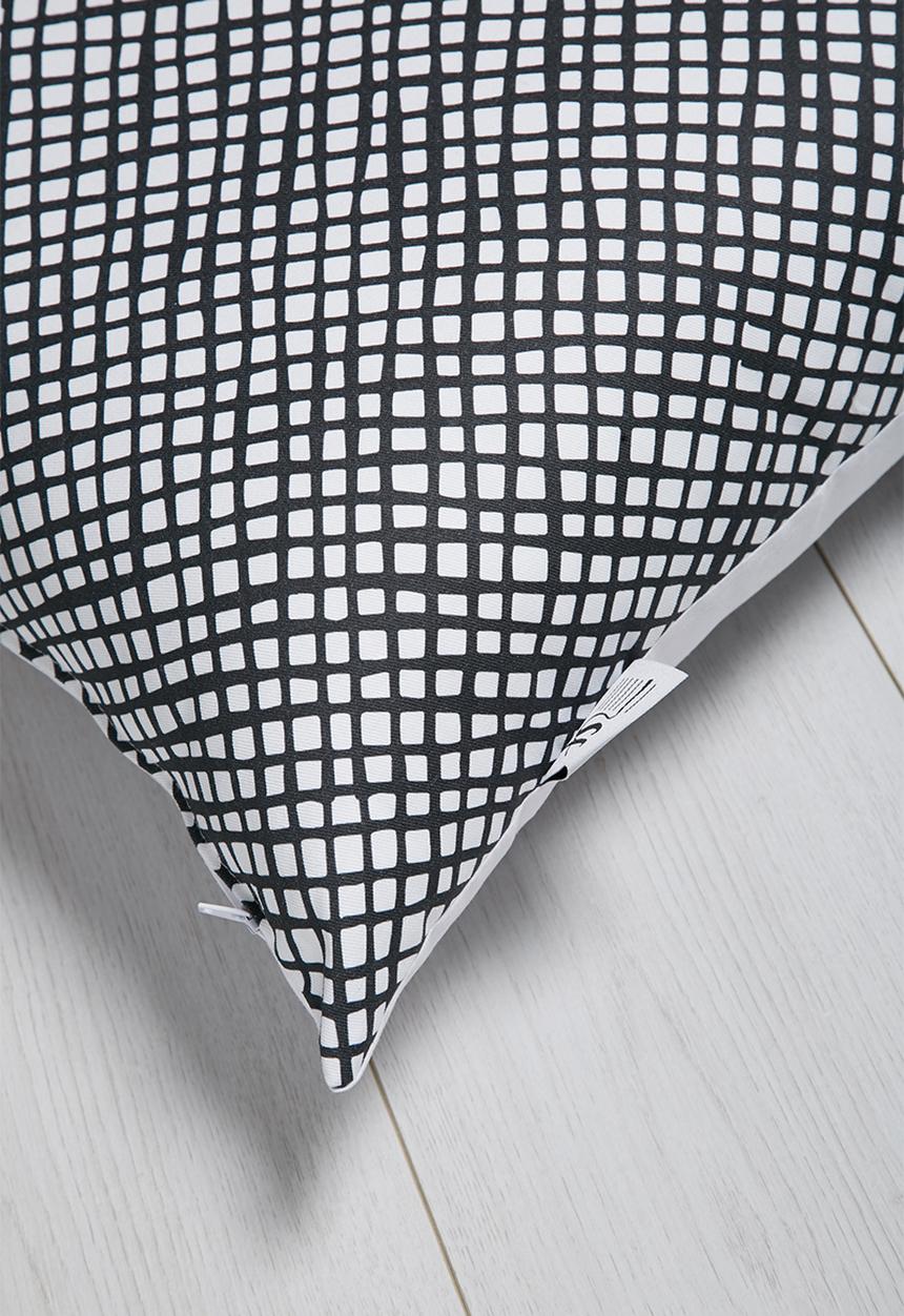 Sixth Floor - Crosshatch printed cushion
