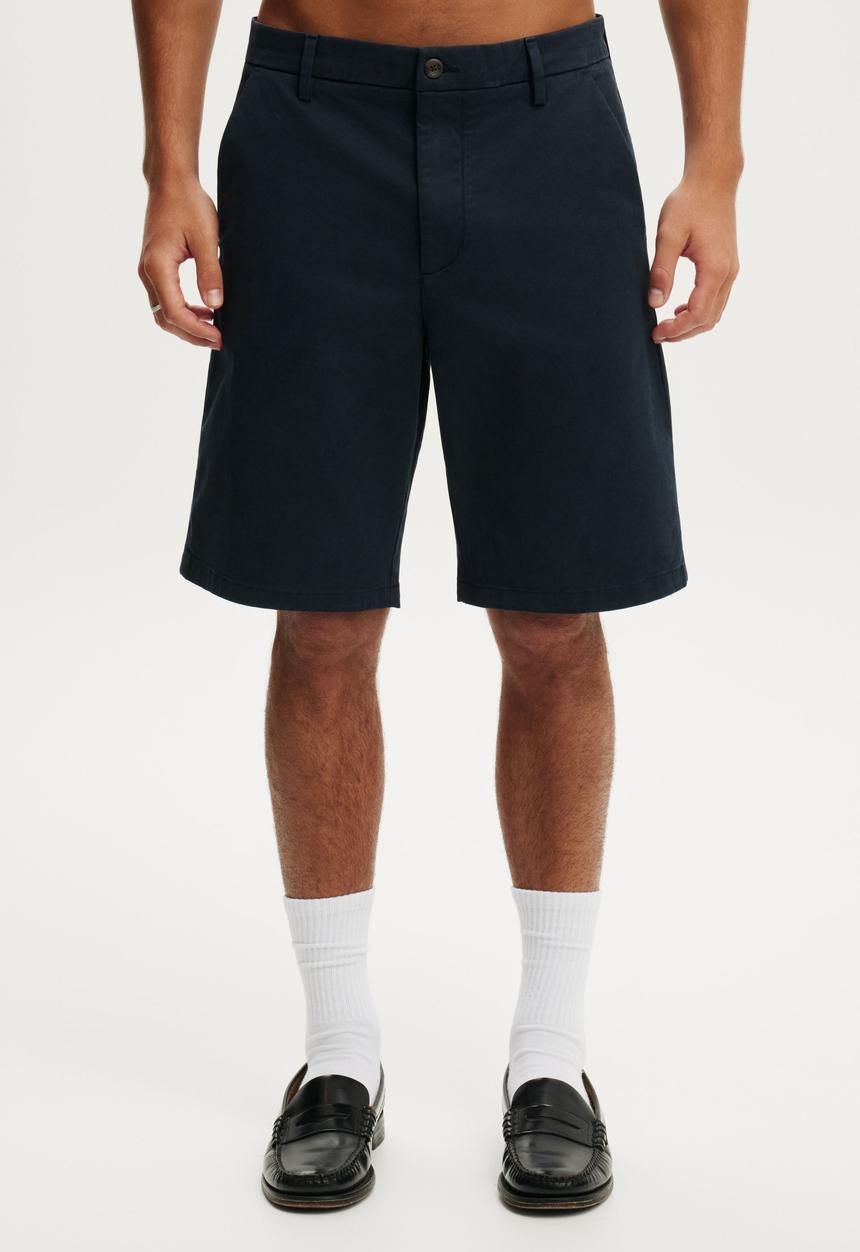 Cotton On - Baggy Chino Short - Navy