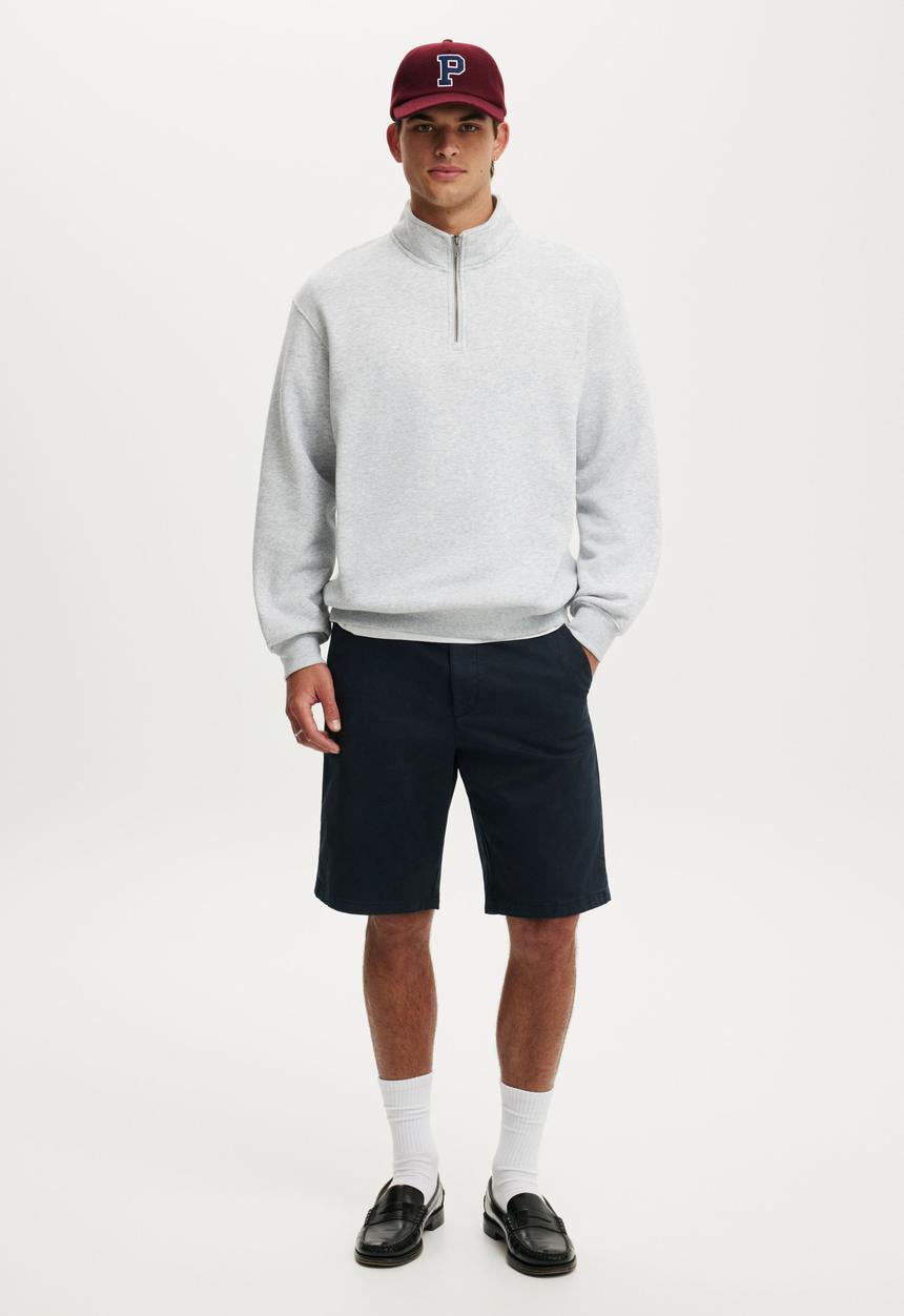 Cotton On - Baggy Chino Short - Navy