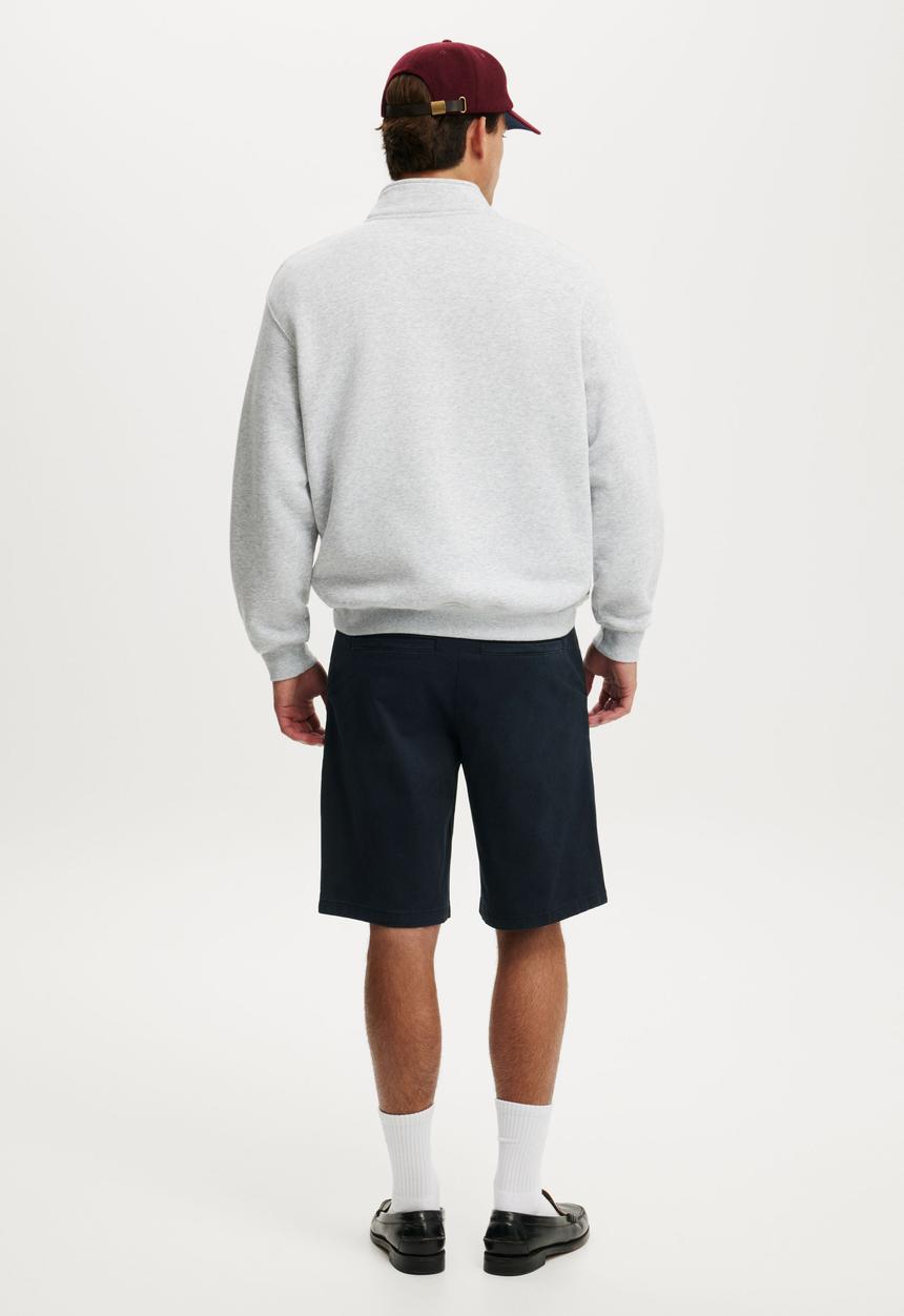 Cotton On - Baggy Chino Short - Navy