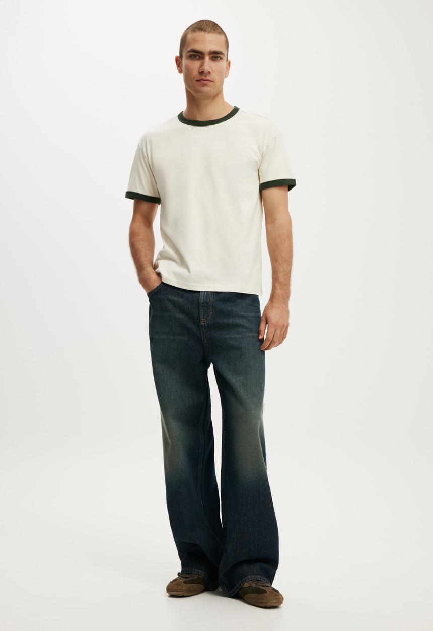 Cotton On - Relaxed Baggy Jean - Worn Blue