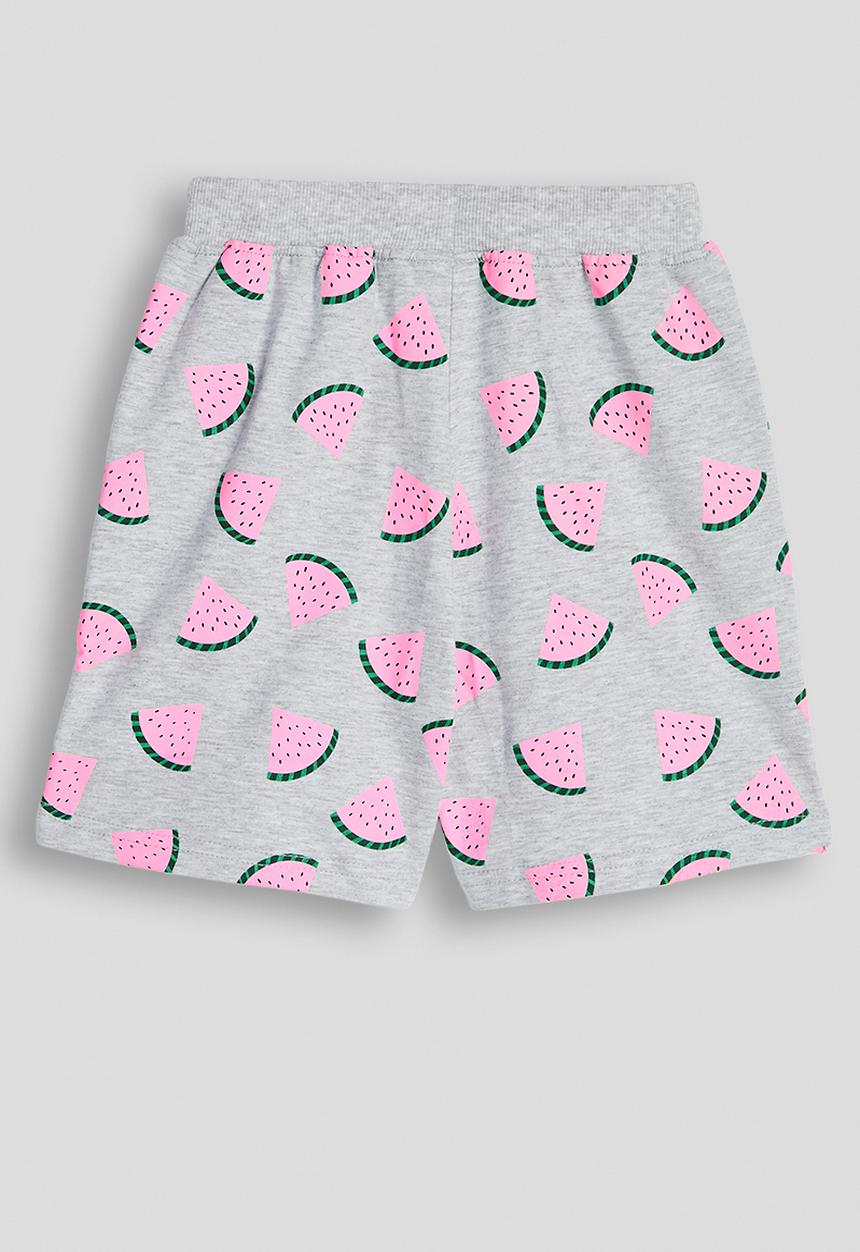 Pop Candy - Watermelon aop shorts - grey