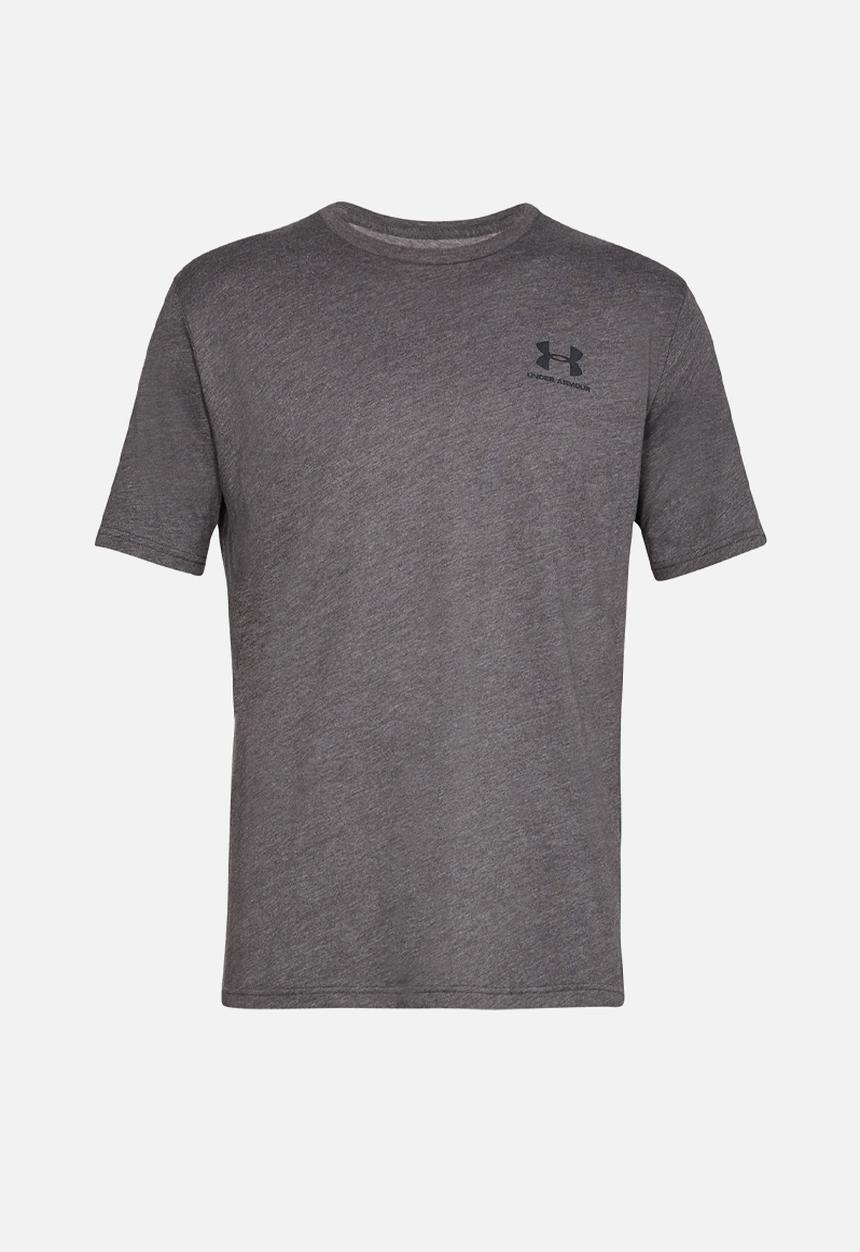 Under Armour -  UA Sportstyle Left Chest Short Sleeve T-Shirt -Grey