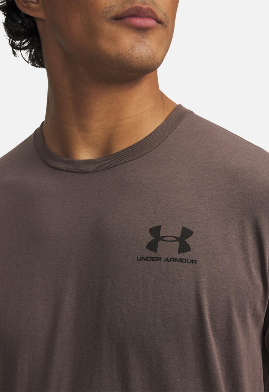 Under Armour - UA Sportstyle Left Chest Short-Sleeve Tee - Brown