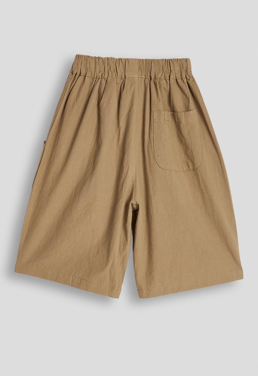 Pop Candy - Stylized pocket shorts - light coffee