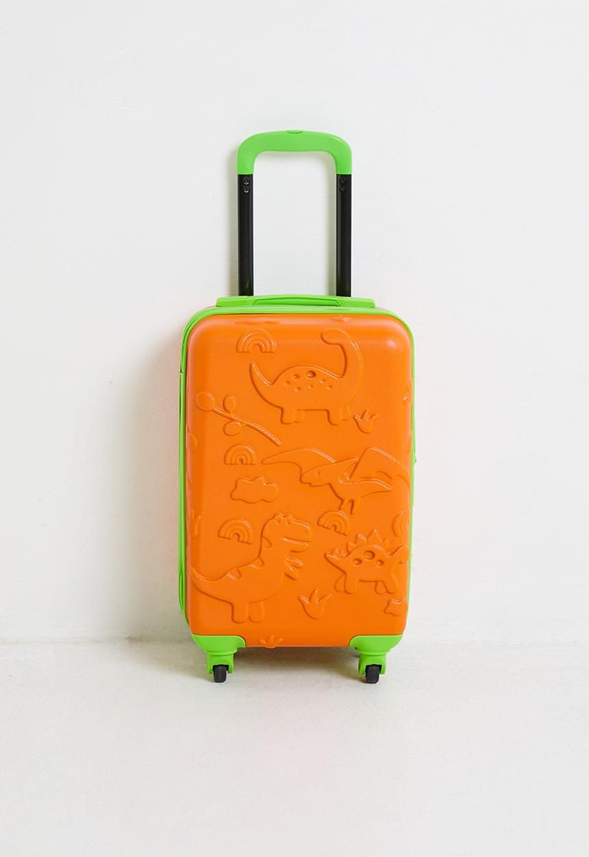 H&S - Dino kids suitcase - Orange