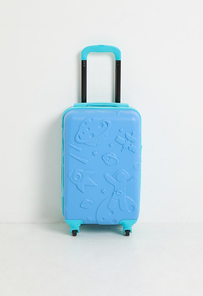 H&S - Space kids suitcase - Blue