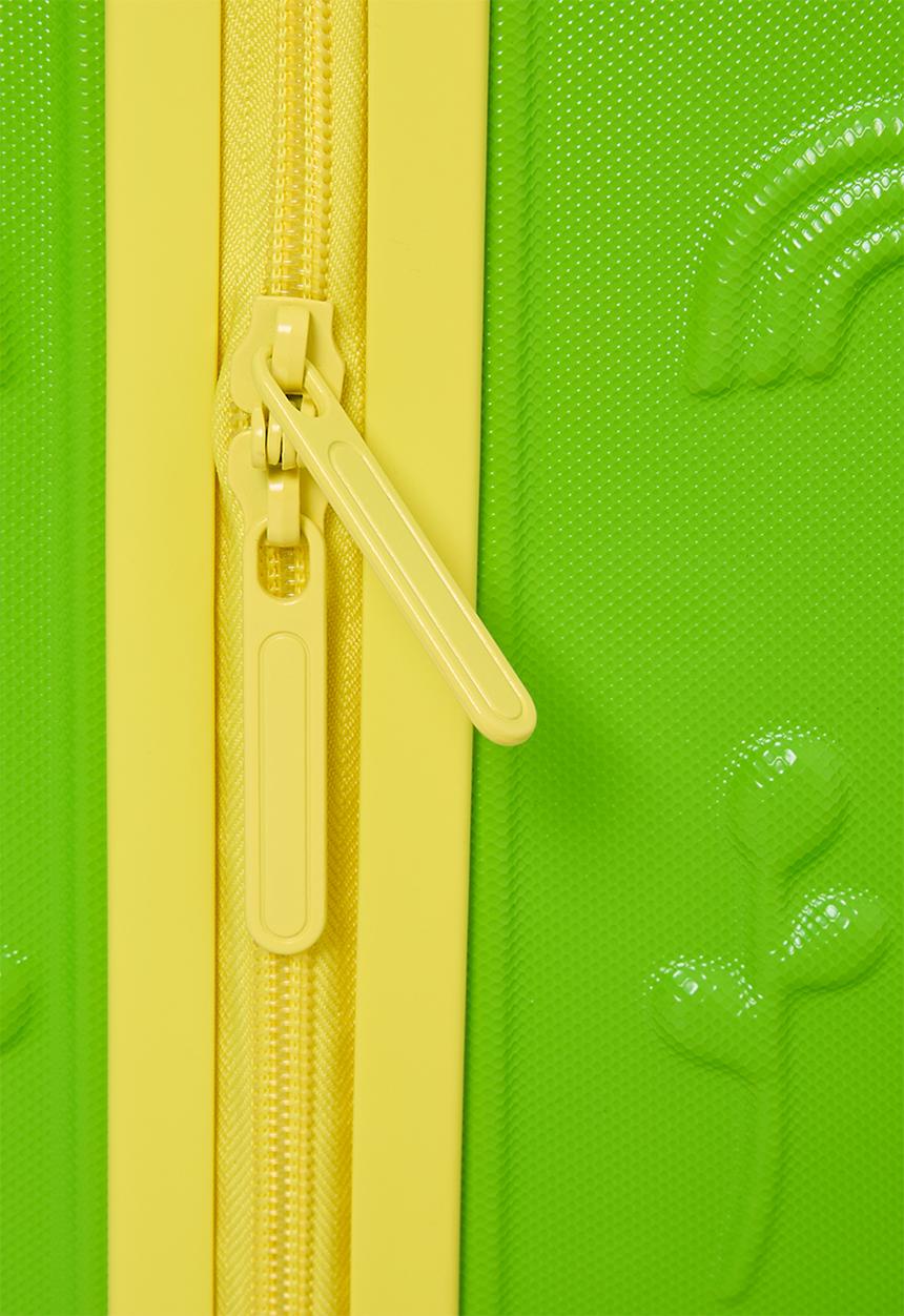 H&S - Dino kids suitcase - Green