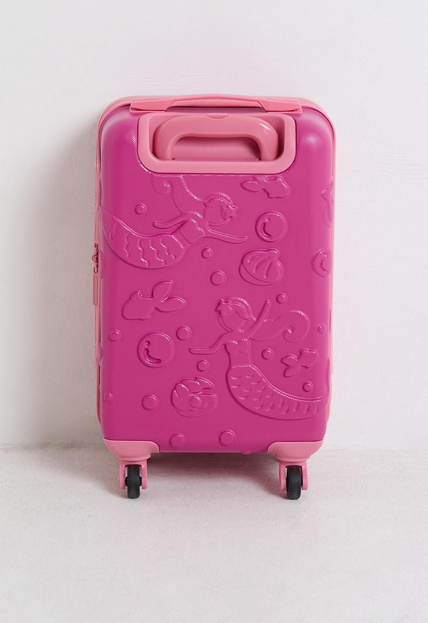 H&S - Mermaid kids suitcase - Pink