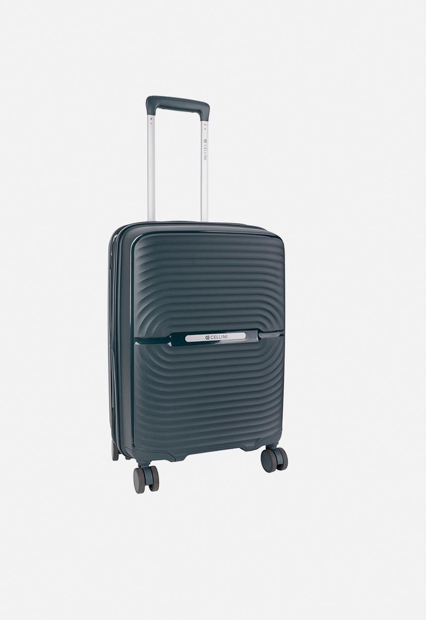 Cellini - Carry-On Trolley Case - Dark Green