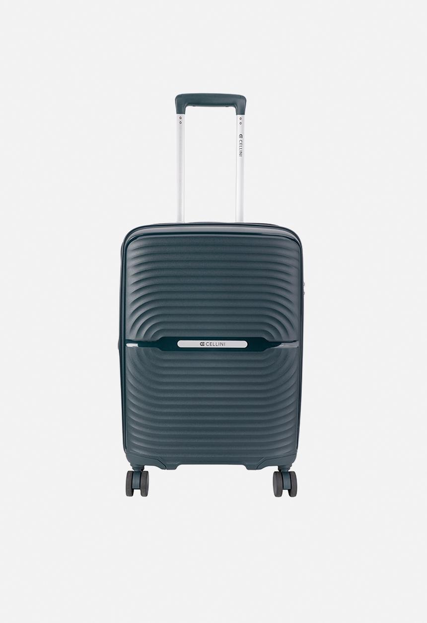 Cellini - Carry-On Trolley Case - Dark Green