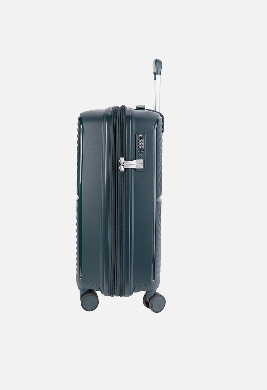 Cellini - Carry-On Trolley Case - Dark Green