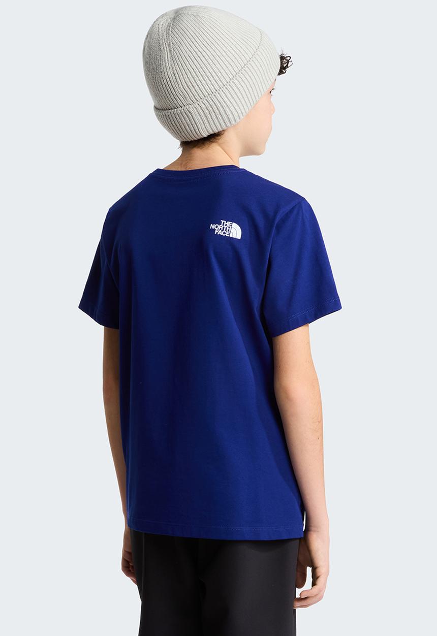 The North Face - Teen evolution half dome ss tee - bold blue (nlv)