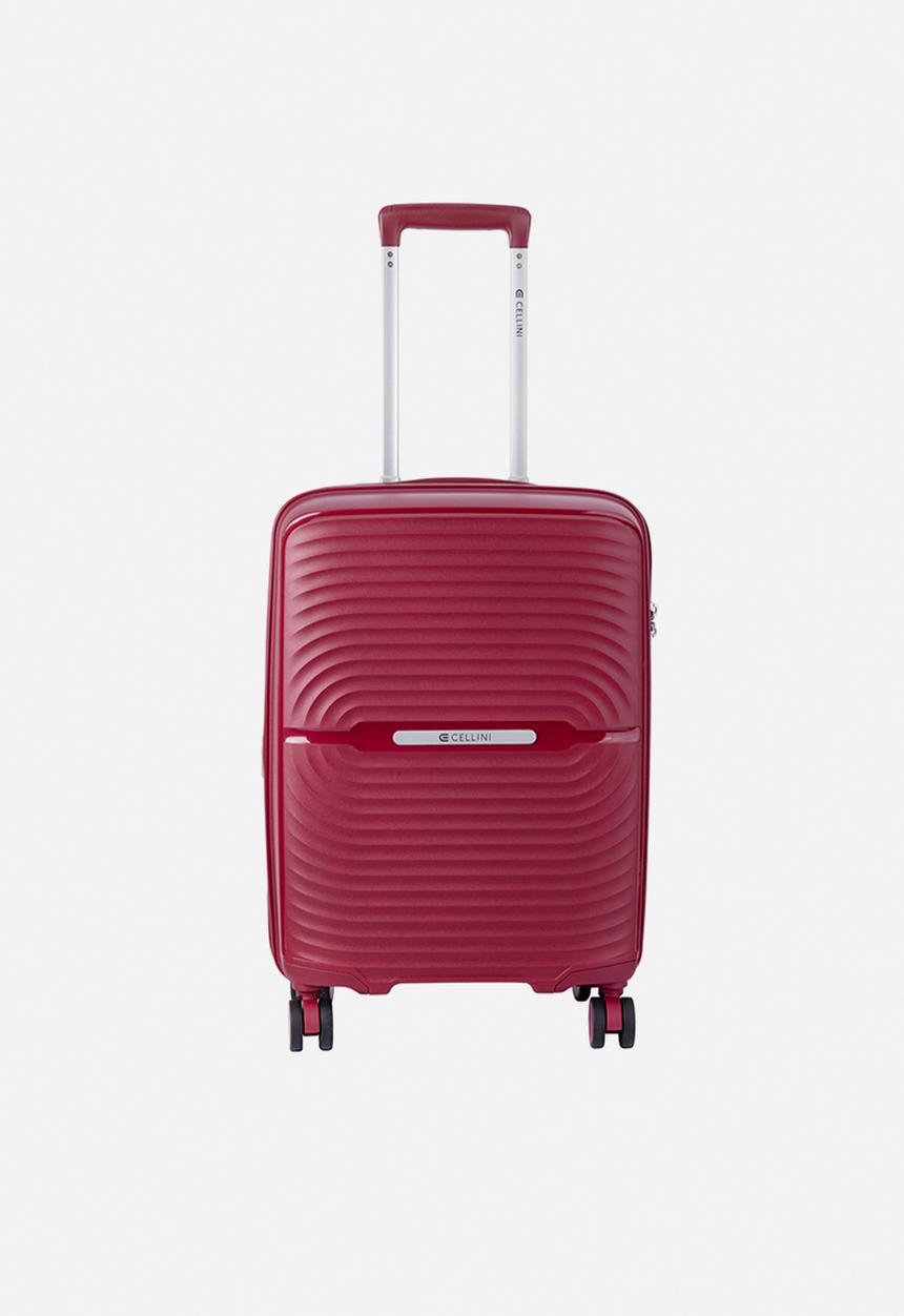 Cellini - Carry On Trolley Case - Burgundy