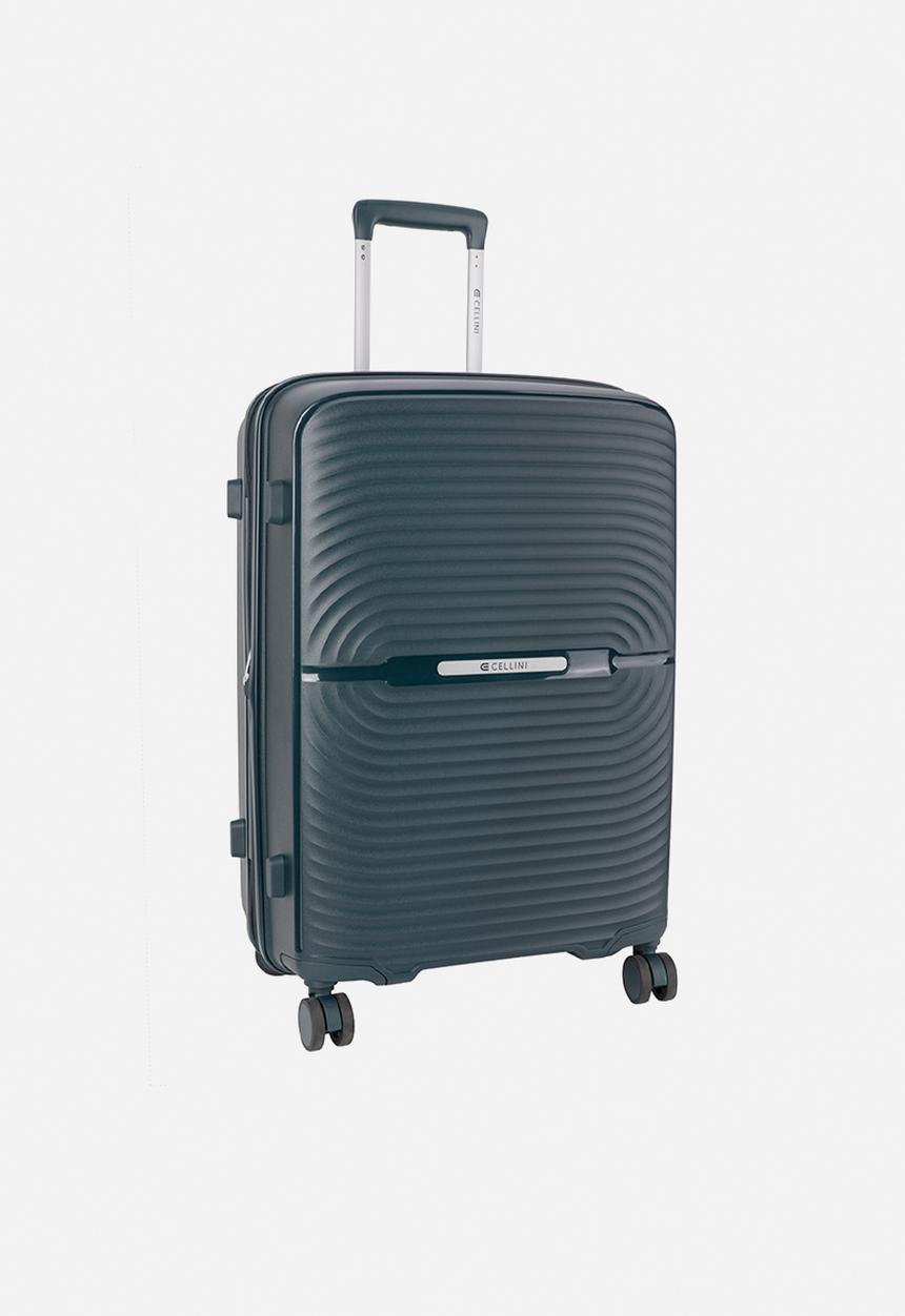 Cellini - Medium Trolley Case - Dark Green