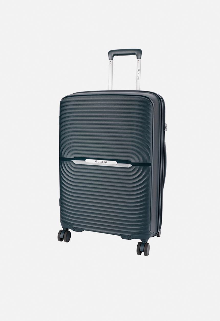 Cellini - Medium Trolley Case - Dark Green