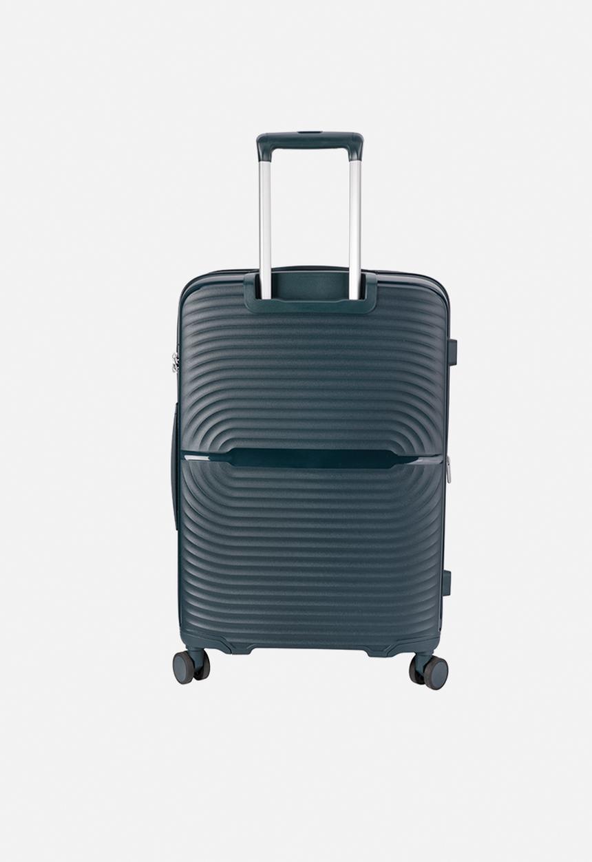 Cellini - Medium Trolley Case - Dark Green