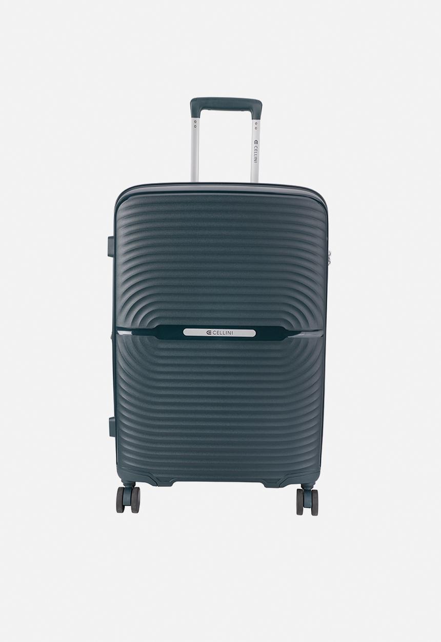 Cellini - Medium Trolley Case - Dark Green