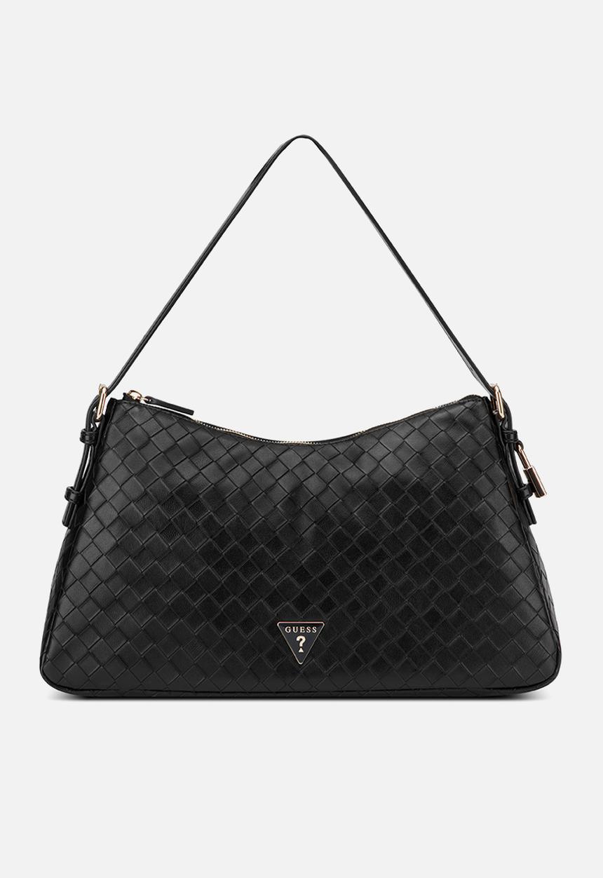 GUESS - Mindy Shoulder Satchel - Black
