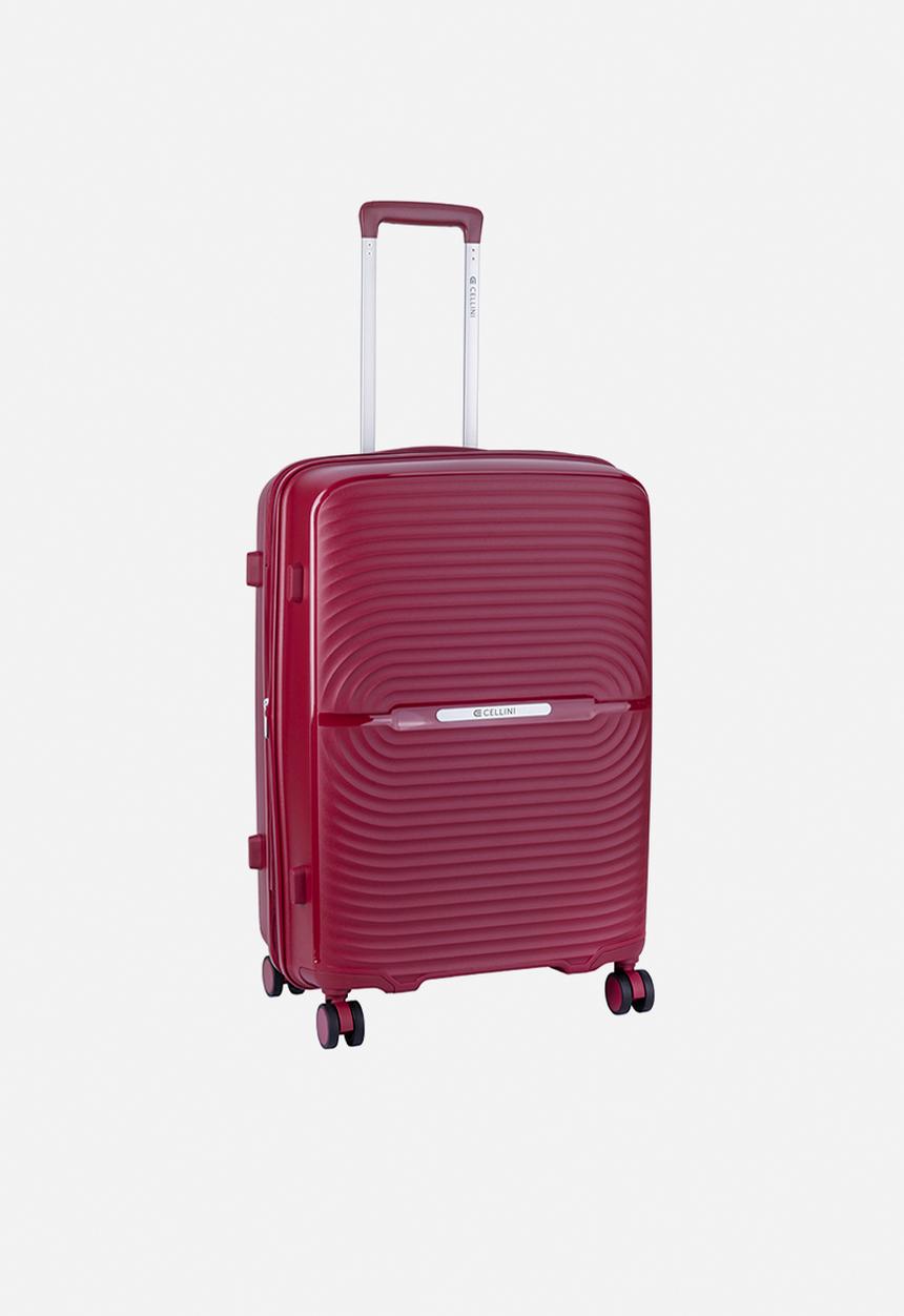 Cellini - Medium Trolley Case - Burgundy